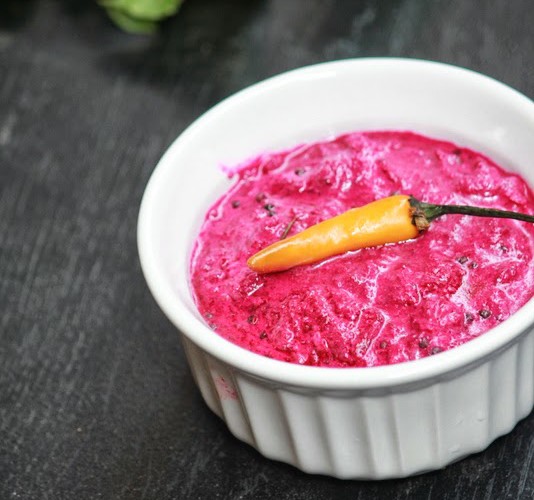 Beetroot Pachadi|kothiyavunu.com