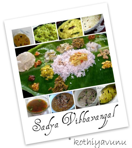 Kerala Sadya Recipes - Sadya Vibhavangal