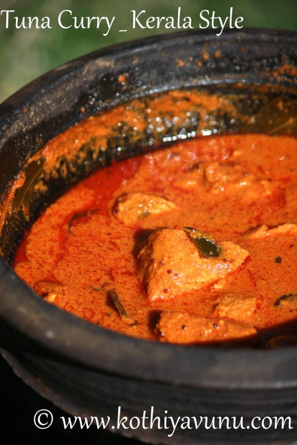 Kerala Style Tuna CurryNadan Choora Meen Curry